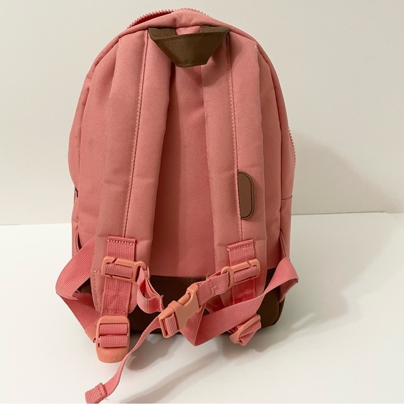 Herschel Pink and Brown Kids Mini Backpack - Picture 8 of 14